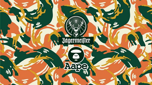 夜溯无界，迷彩锋芒！野格 × AAPE首次重磅跨界联名！图片